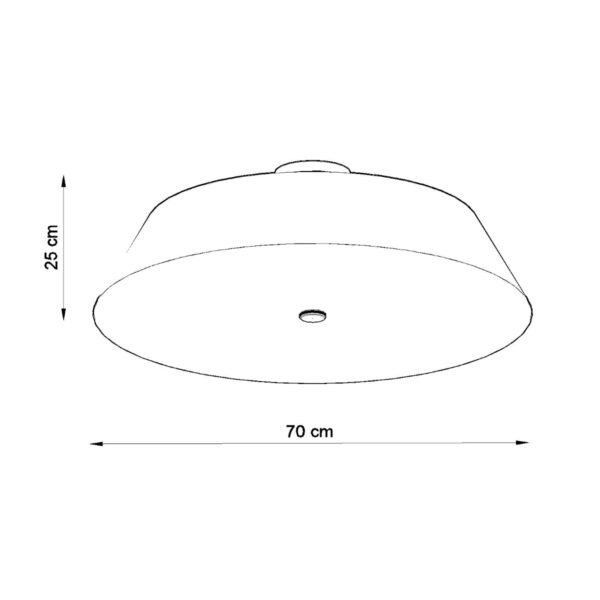 Ceiling Lamp Vega 70 White - Image 4