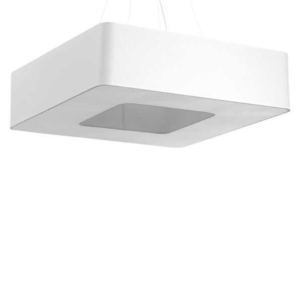 Chandelier Urano 80 White Large Shade Pendants Modern Designer Lights