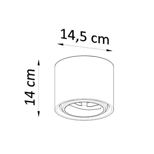 Wall Lamp Ceramic Kalu - Image 4