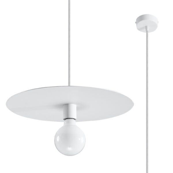 Pendant Lamp Flavio White Single Pendants Modern Designer Lights