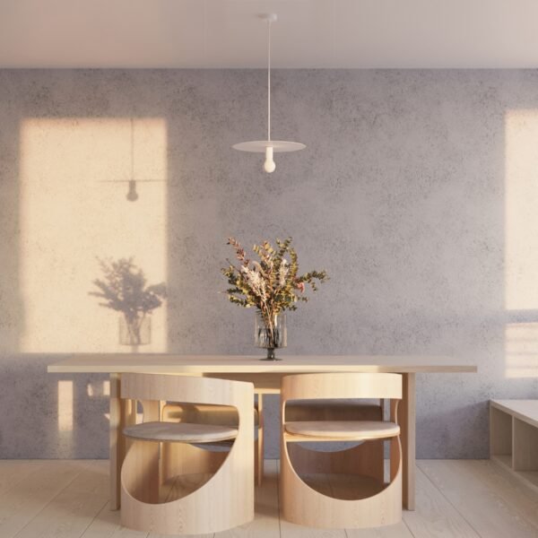 Pendant Lamp Flavio White Single Pendants Modern Designer Lights