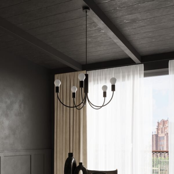 Chandelier Piccolo 3 Black - Image 6