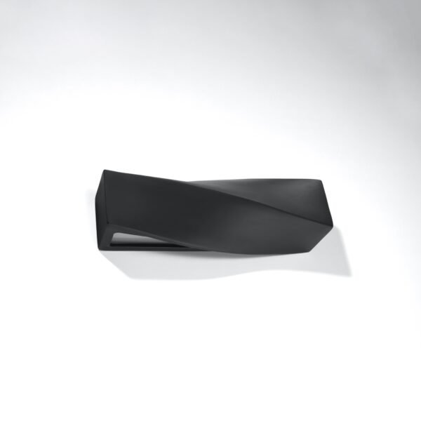 Wall Lamp Ceramic Sigma Black - Image 2