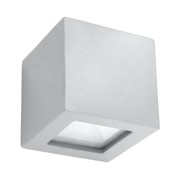Wall Lamp Ceramic Leo Grey
