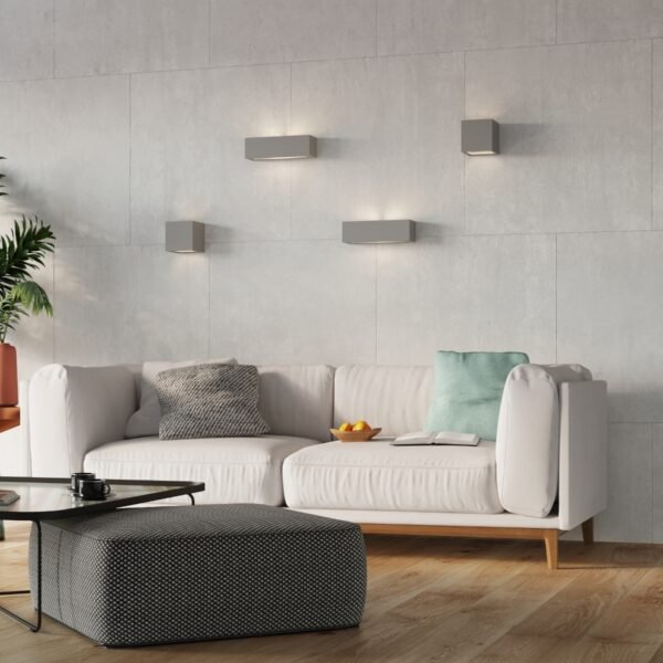 Wall Lamp Ceramic Leo Grey - Image 6