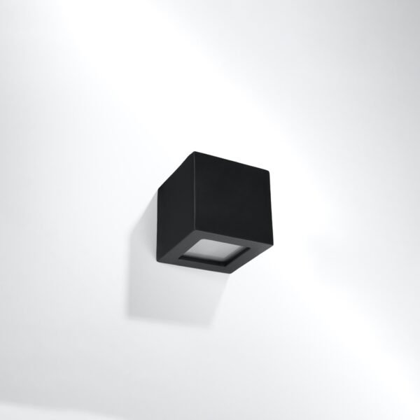 Wall Lamp Ceramic Leo Black - Image 2