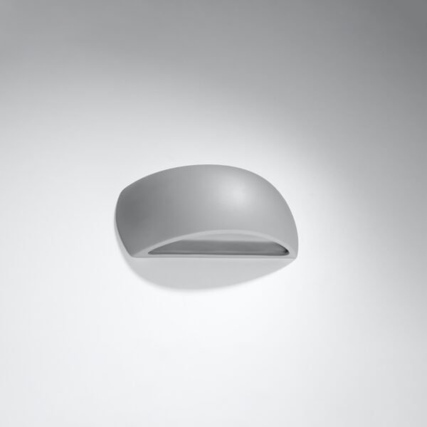 Wall Lamp Ceramic Pontius Grey - Image 2