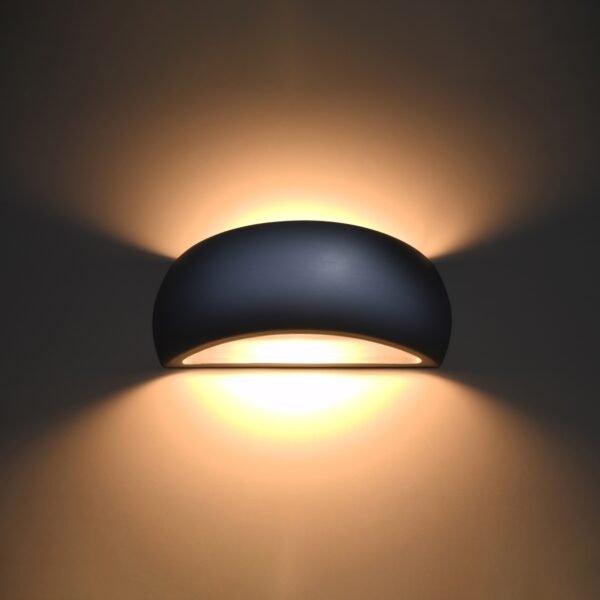 Wall Lamp Ceramic Pontius Grey - Image 3