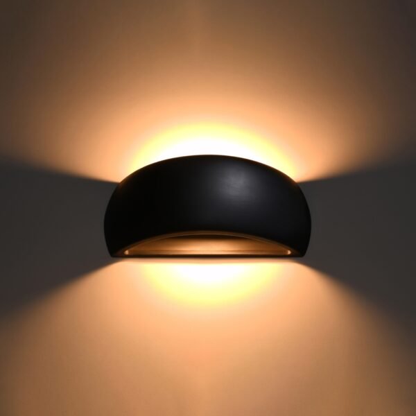 Wall Lamp Ceramic Pontius Black - Image 3