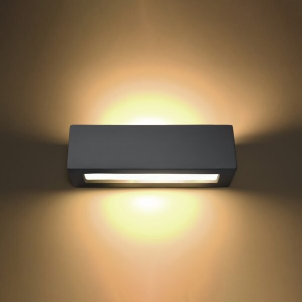 Wall Lamp Ceramic Vega Grey - Image 3