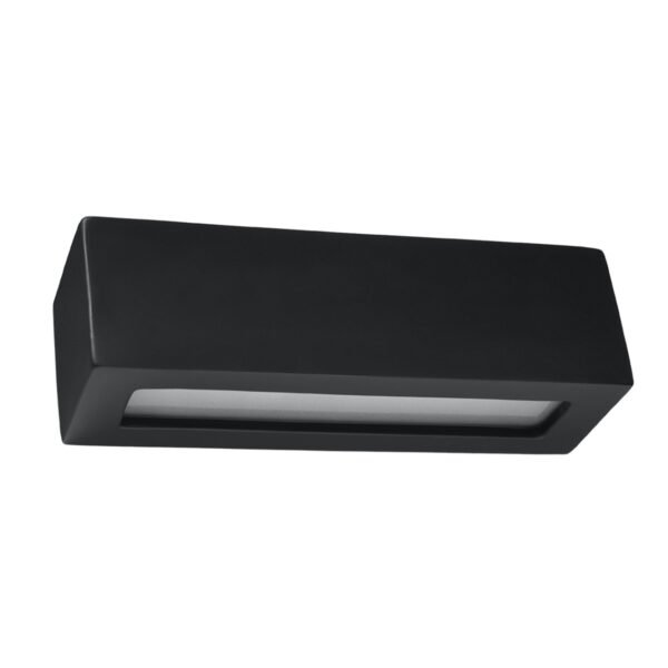 Wall Lamp Ceramic Vega Black