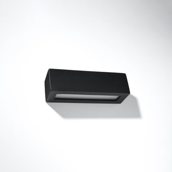 Wall Lamp Ceramic Vega Black - Image 2