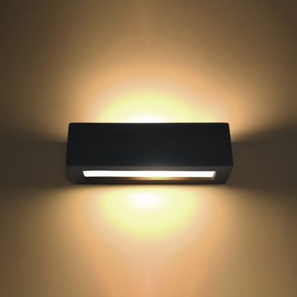 Wall Lamp Ceramic Vega Black - Image 3