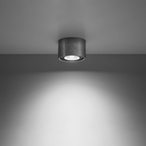 Ceiling Lamp Basic 1 Concrete - Image 3