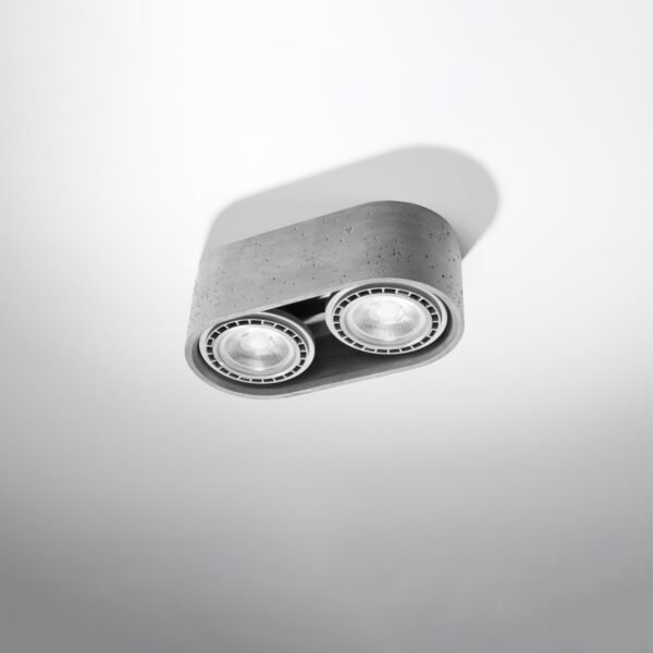 Ceiling Lamp Basic 2 Concrete - Image 2