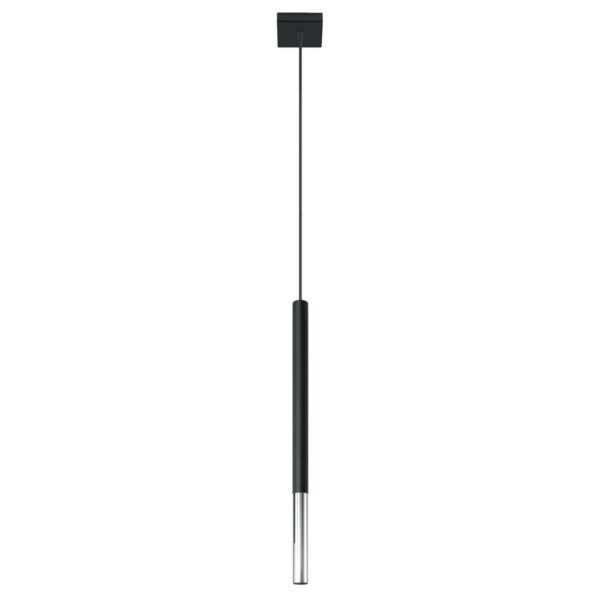 Pendant Lamp Mozaica 1 Black / Chrome Single Pendants Modern Designer Lights