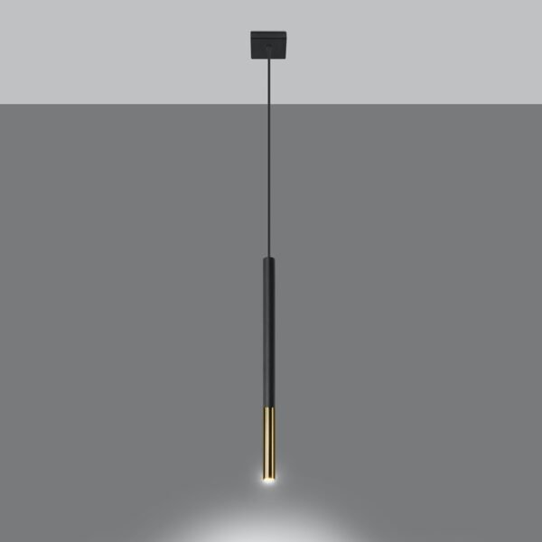 Pendant Lamp Mozaica 1 Black / Gold Single Pendants Modern Designer Lights