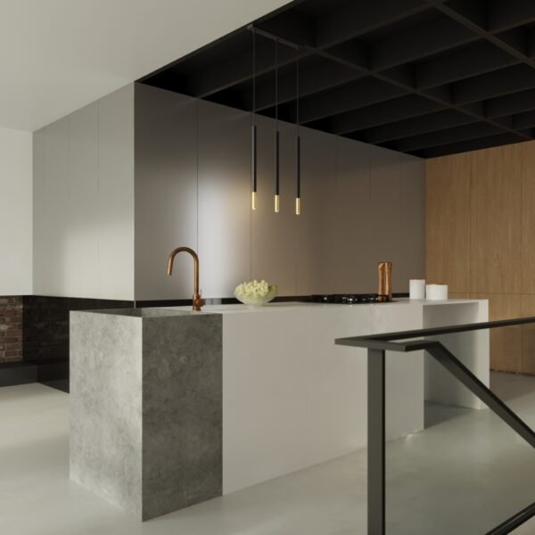 Pendant Lamp Mozaica 3p Black/golden - Image 6