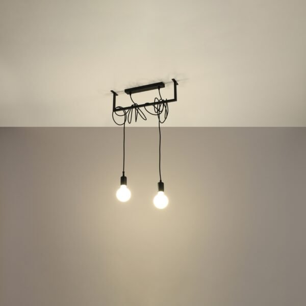 Chandelier Salamanca 2 Black - Image 3