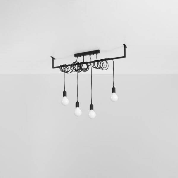 Chandelier Salamanca 4 Black - Image 2
