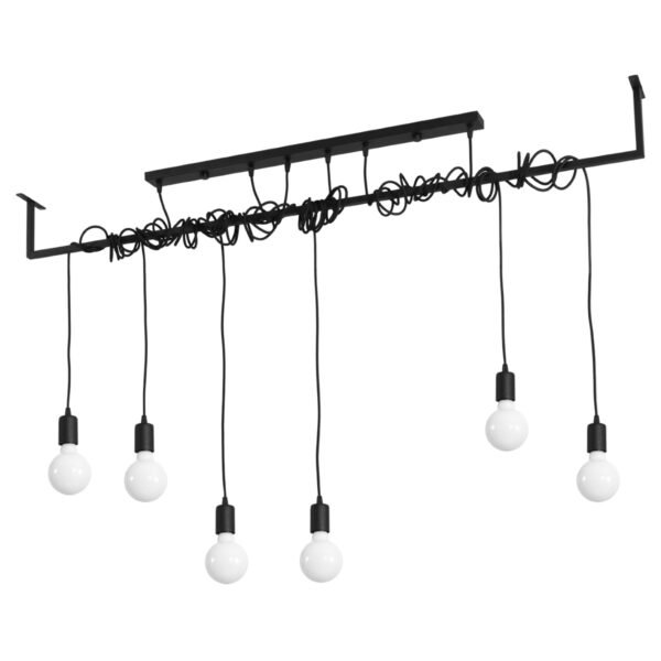 Chandelier Salamanca 6 Black