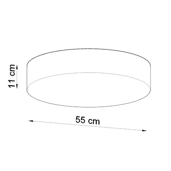 Ceiling Lamp Arena 55 Grey - Image 4