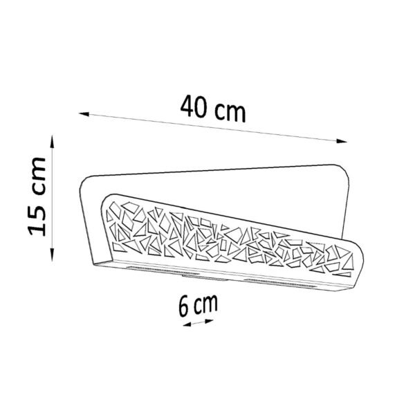 Wall Lamp Aliza White - Image 4