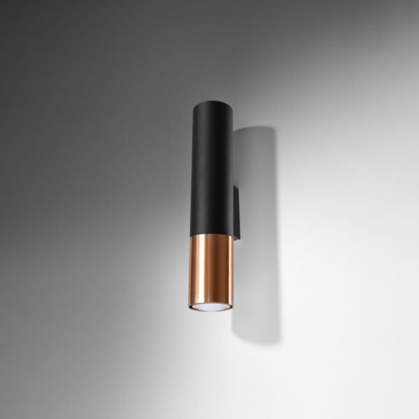 Wall Lamp Loopez Black/copper - Image 2