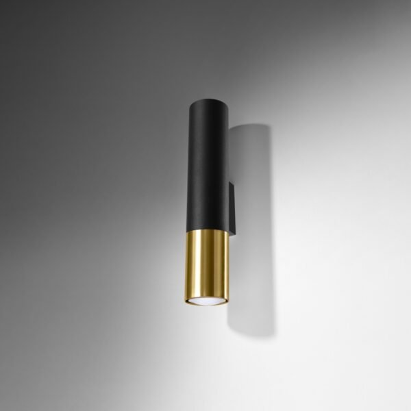 Wall Lamp Loopez Black/golden - Image 2