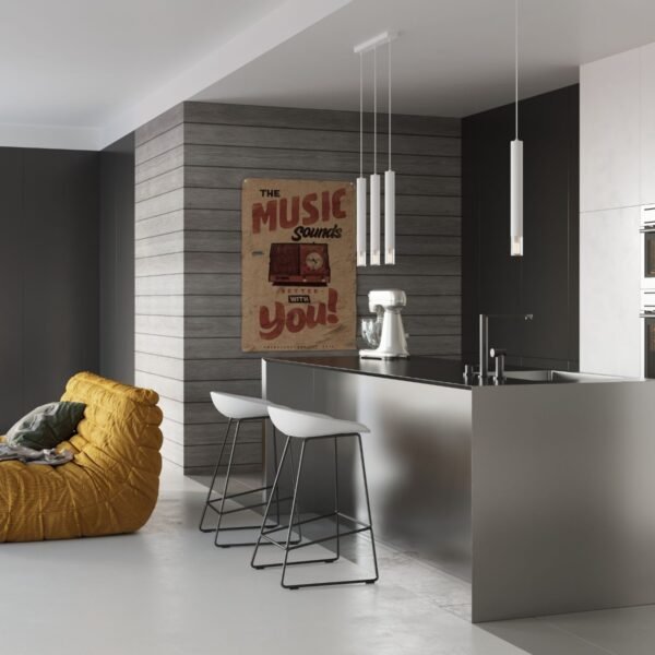 Pendant Lamp Wezyr 1 White - Image 6