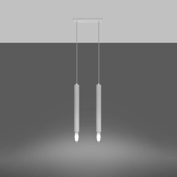 Pendant Lamp Wezyr 2 White - Image 3