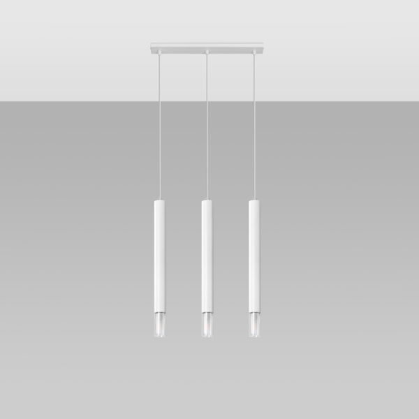 Pendant Lamp Wezyr 3 White - Image 2