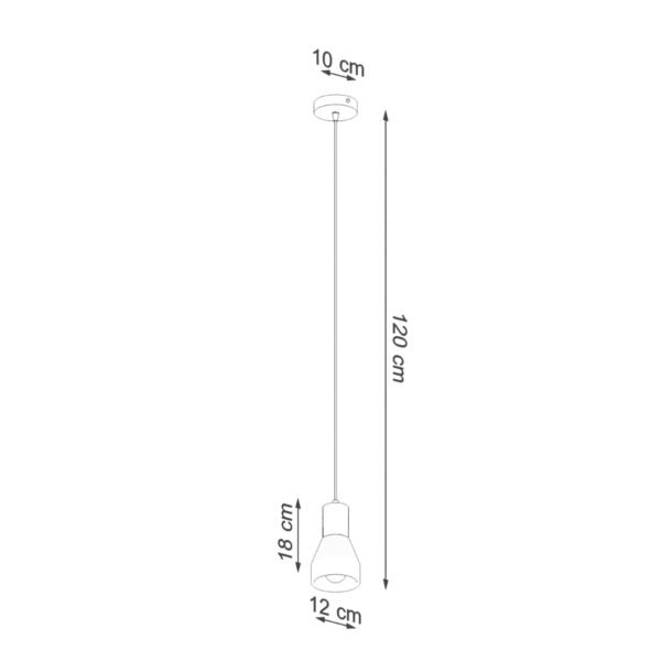 Pendant Lamp Qubic Grey - Image 4