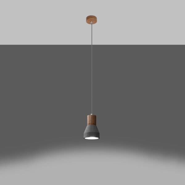 Pendant Lamp Qubic Grey - Image 3