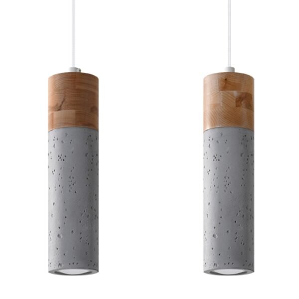 Pendant Lamp Zane 2 Grey Multi Pendants Modern Designer Lights