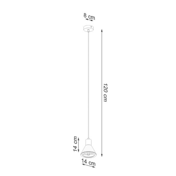 Pendant Lamp Taleja 1 White [es111] - Image 4