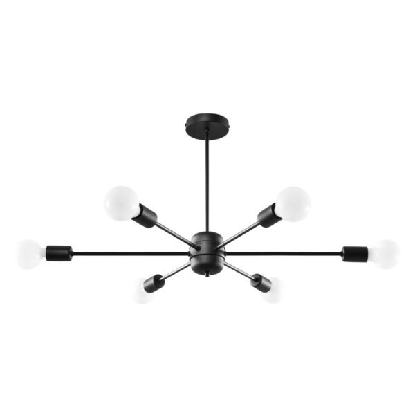 Chandelier Lango 6 Black