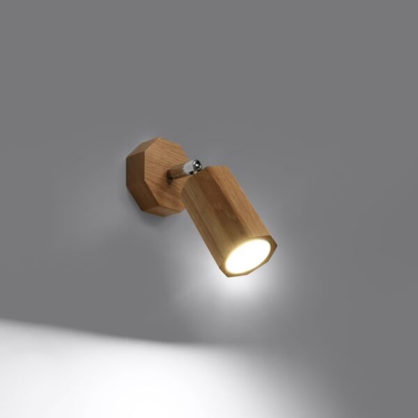 Wall Lamp Zeke Oak - Image 3