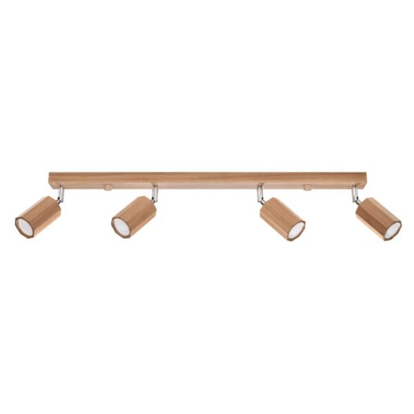 Ceiling Lamp Zeke 4 Oak