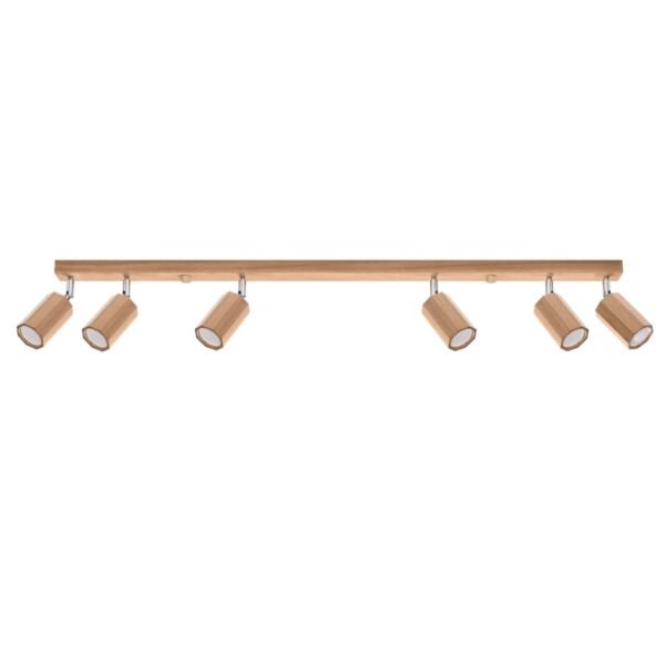 Ceiling Lamp Zeke 6 Oak