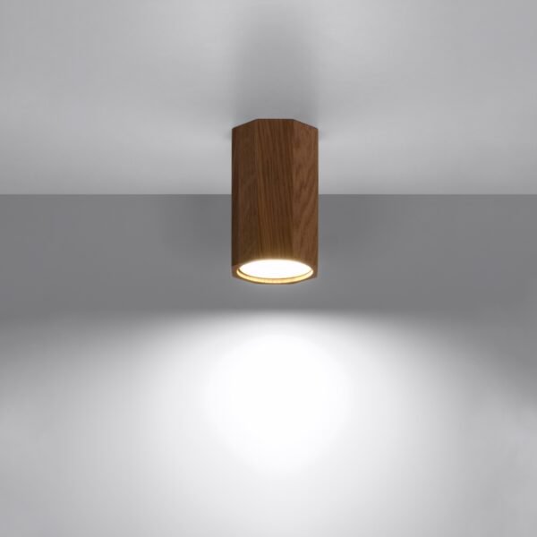 Ceiling Lamp Zeke 10 Oak - Image 3