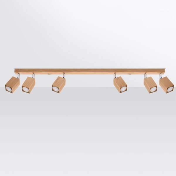 Ceiling Lamp Keke 6 Oak - Image 2