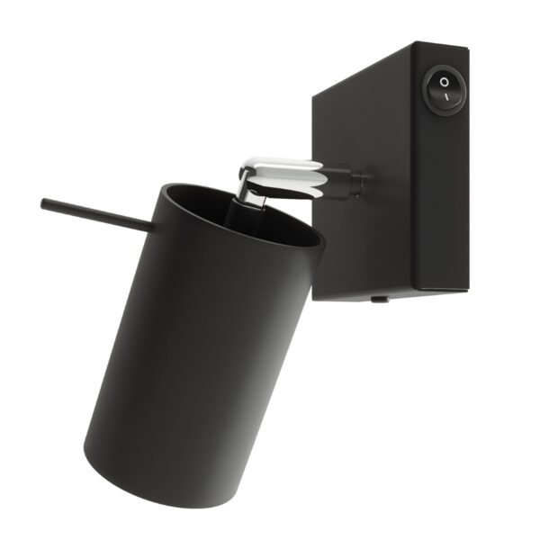 Wall Lamp Ring Black a Switch