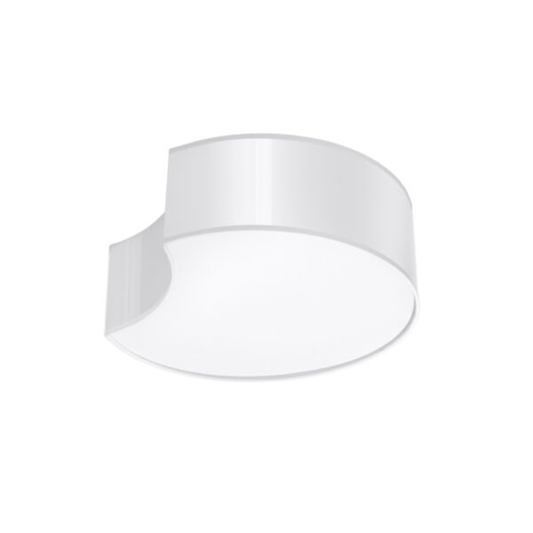 Ceiling Lamp Circle 1 White