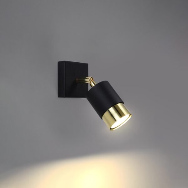 Wall Lamp Nero Black/golden - Image 3