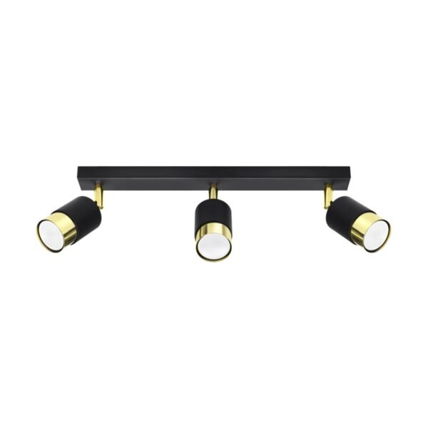 Ceiling Lamp Nero 3 Black/golden