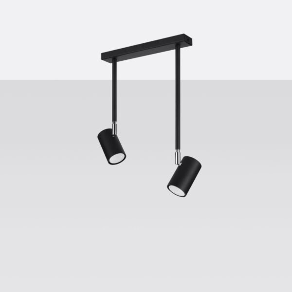 Ceiling Lamp Norano 2 Black - Image 2