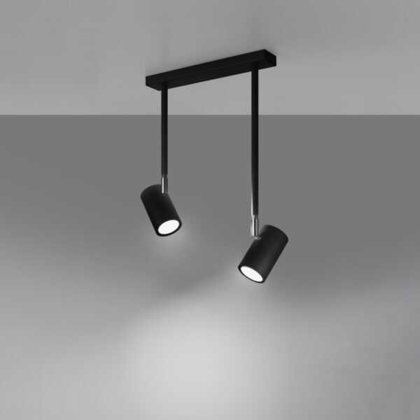 Ceiling Lamp Norano 2 Black - Image 3