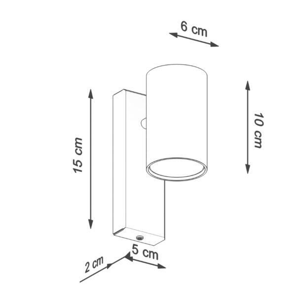 Wall Lamp Utti White - Image 4