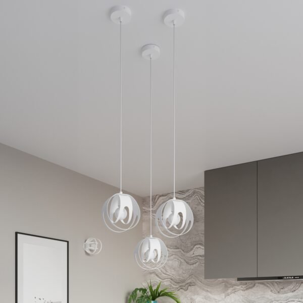 Pendant Lamp Tulos 1 White - Image 6